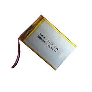 3.7V 2500mAh 505672醫療設備電池