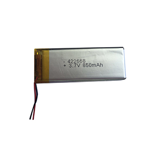 3.7V 850mAh 422668發熱杯電池
